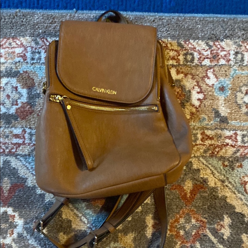 Calvin Klein Brown Backpack